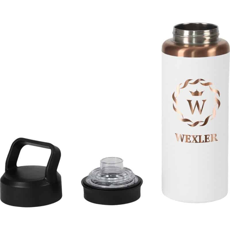 28oz Urban Peak Dual Top Copper Water Bottle - 2