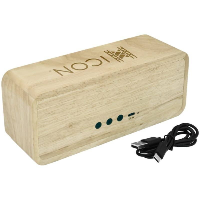Urban Peak 10W TWS FSC Wood Wireless Speaker - 1